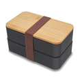 R08226.02 - Victor double lunch box, black 