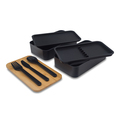 R08226.02 - Victor double lunch box, black 