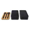 R08226.02 - Victor double lunch box, black 