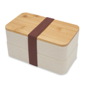R08226.13 - Victor double lunch box, beige 