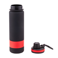 R08251.08 - Facile water bottle 900 ml, red/black 