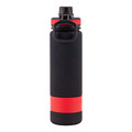 R08251.08 - Facile water bottle 900 ml, red/black 