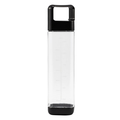 R08252.00 - Feelsofine water bottle 800 ml, colorless/black 
