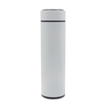 R08257.06 - 420 ml Falco thermal mug with thermometer, white 