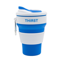 R08258.04 - Flexi Silicone mug 350 ml, blue 