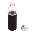 R08276.02 - Vim glass bottle 500 ml, black 