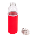 R08276.08 - Vim glass bottle 500 ml, red 