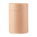 R08278.04 - 350 ml Stylish glass cup in an eco tube, blue 