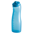R08295.04 - 1000 ml Bent water bottle, blue 