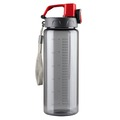 R08312.08 - 700 ml Feelsogood water bottle, red/grey 