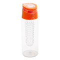 R08313.15 - 700 ml Frutello water bottle, orange/colorless 