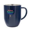 R08343.42 - 350 ml Day steel mug, dark blue 