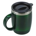R08368.05 - 400ml Barrel insulated mug, green 