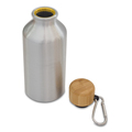 R08411.01 - Isla 400 ml aluminum bottle, silver 