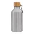 R08411.01 - Isla 400 ml aluminum bottle, silver 