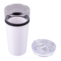R08431.06 - Alpena glass mug 400 ml, white 