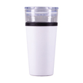 R08431.06 - Alpena glass mug 400 ml, white 
