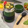 R08461.51 - 460 ml Vajxo vacuum container, dark green 