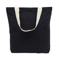 R08483.02 - Batley 340 g/m2 cotton bag, black 