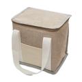R08508.13 - Loni insulated juta lunch bag, beige 