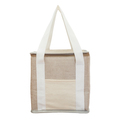 R08508.13 - Loni insulated juta lunch bag, beige 