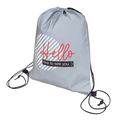 R08704.01 - Deva drawstring backpack, silver 
