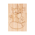 R08834.13 - Animal World wooden blocks, beige 