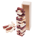 R08844 - Tower wooden game, brown 