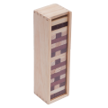 R08844 - Tower wooden game, brown 