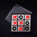 R08865.02 - Magnetic tic tac toe game, black 