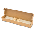 R17464.06 - Biella set of 2 long beeswax candles, white 