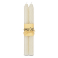 R17464.06 - Biella set of 2 long beeswax candles, white 