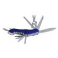 R17513 - Mainz 12-function pocket knife, blue 