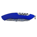 R17513 - Mainz 12-function pocket knife, blue 