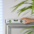 R17611.01 - Beno aluminum spirit level, silver 