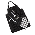 R17701.02 - Steakout& BBQ set with apron, black 