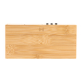 R22115.13 - Conti wireless charger with clock, brown 