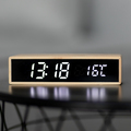 R22115.13 - Conti wireless charger with clock, brown 