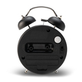 R22116.02 - Retro Alarm Clock, black 
