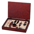 R22527 - Saint-Denis wine set, brown 