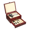 R22551.IIQ - Double decker wine set, brown 