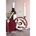 R22558.82 - Limoges wine set, maroon 