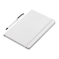 R64214.06 - Abrantes notepad & pen set, white 