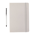 R64214.06 - Abrantes notepad & pen set, white 
