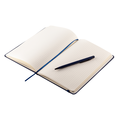 R64214.42 - Abrantes notepad & pen set, dark blue 