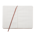 R64223 - Montiel 90x140/80p squared notepad, brown 