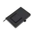 R64248.02 - Eibar notepad with phone pocket, black 