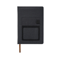 R64265.02 - Irun notepad with pocket, black 