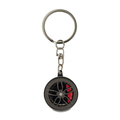 R73123.01 - Rotor automotive keyring, silver 