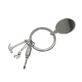 R73131.01 - Clemi keychain with tool motive, silver 